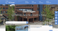 Desktop Screenshot of isernhagen.de